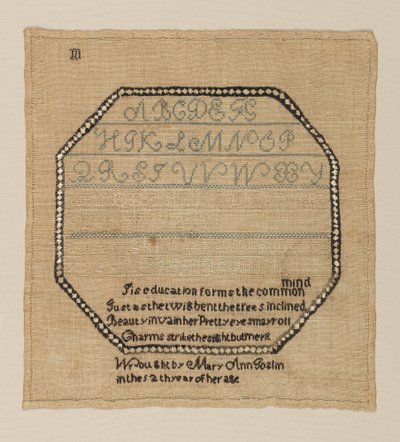Mintavevő alkotó: Mary Ann Goslin
