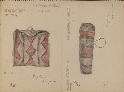 Gyógyszertáska és tolltartó alkotó: Mary Berner