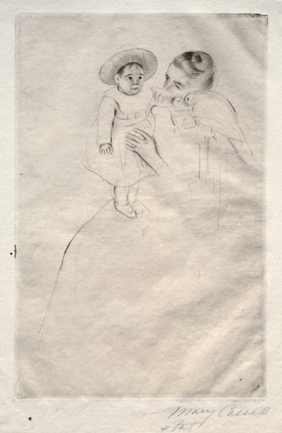 Septeuil-i Hélène, c. 1891. alkotó: Mary Cassatt