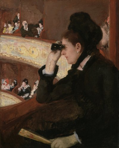 A Loge -ban alkotó: Mary Cassatt