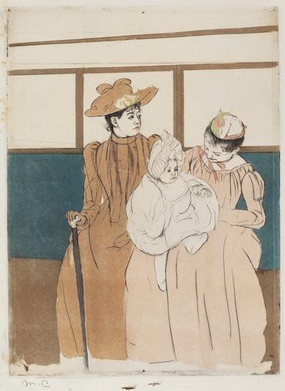 Az Omnibuszban alkotó: Mary Cassatt