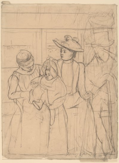 Az Omnibuszban alkotó: Mary Cassatt