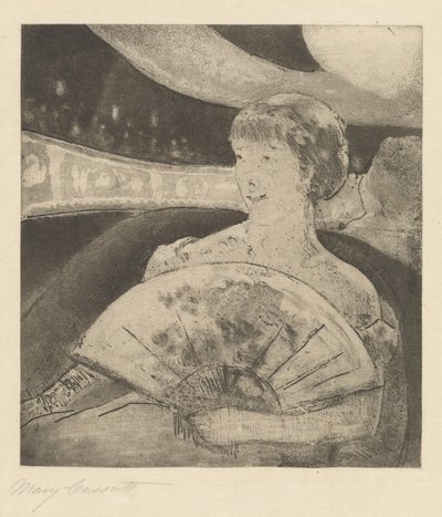 Az Opera Boxban (3. sz.) alkotó: Mary Cassatt