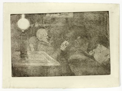 Mr. és Mrs. Cassatt Reading alkotó: Mary Cassatt