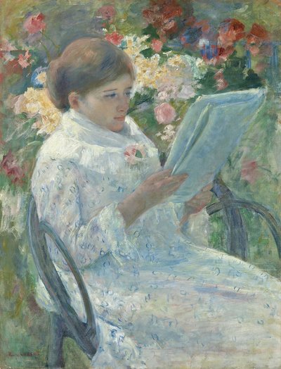 Erkélyen, 1878-79 alkotó: Mary Cassatt