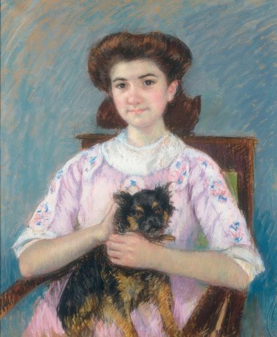 Marie-Louise Durand-Ruel portréja alkotó: Mary Cassatt