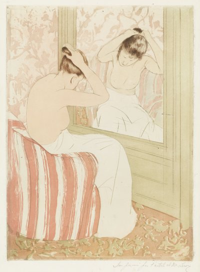 The Coiffure alkotó: Mary Cassatt