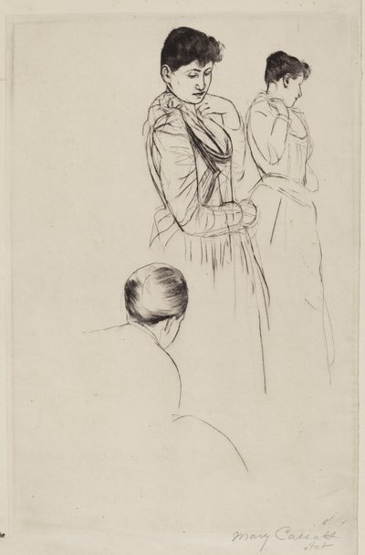A szerelvény, 1890-1891. alkotó: Mary Cassatt