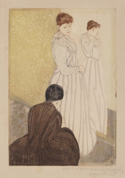 A szerelvény, 1890-1891. alkotó: Mary Cassatt