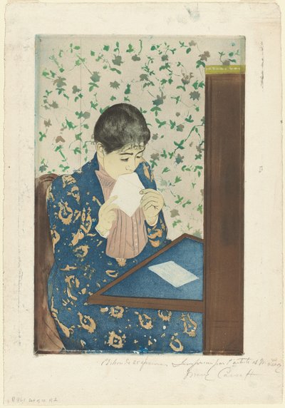 A levél alkotó: Mary Cassatt