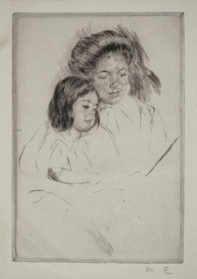 A képeskönyv (1. szám) alkotó: Mary Cassatt