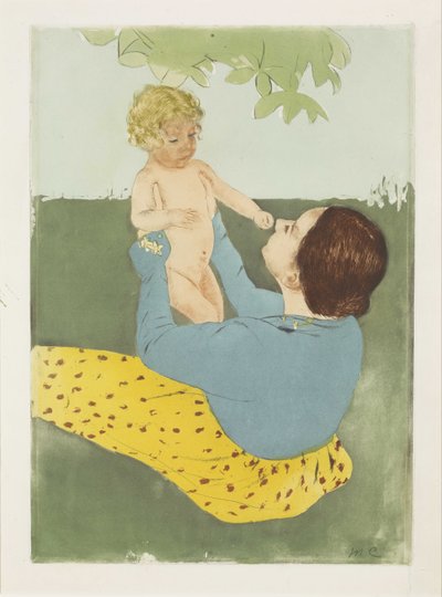 A vadgesztenyefa alatt alkotó: Mary Cassatt