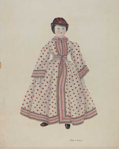 Baba kínai fejjel alkotó: Mary D. Porter