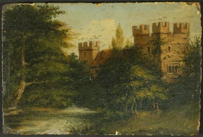 Yanwath Hall, 1804 körül alkotó: Mary Dixon