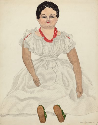 Baba: "Mary Scotia" alkotó: Mary E. Humes