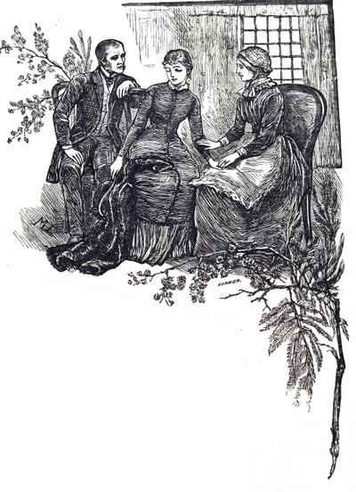 Szülők vak lányukkal alkotó: Mary Ellen Edwards