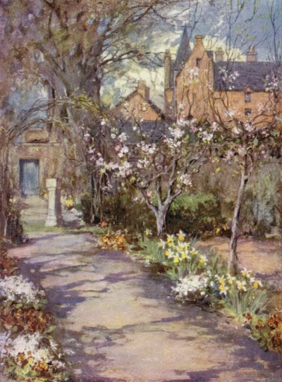 Skót kertek: Gartincaber (színes litho) alkotó: Mary Georgina Wade Wilson