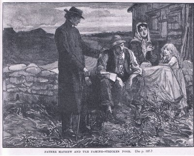 Máté atya és a szegényeket sújtó éhínség i.sz. 1845 alkotó: Mary L. Gow