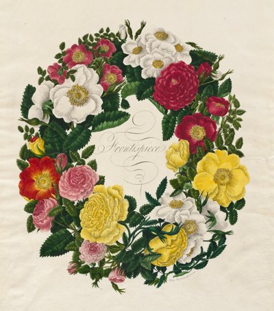 Rózsakoszorú, 1799. alkotó: Mary Lawrence