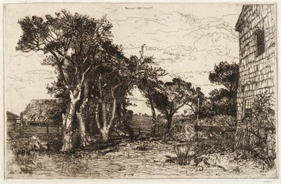 A régi tanya alkotó: Mary Nimmo Moran
