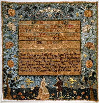 Mintavevő alkotó: Mary Richardson