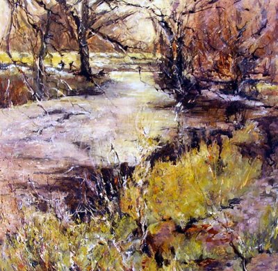 Horgászat Wolfscote Dale-ben alkotó: Mary Smith