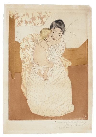 Anyai simogatás alkotó: Mary Stevenson Cassatt