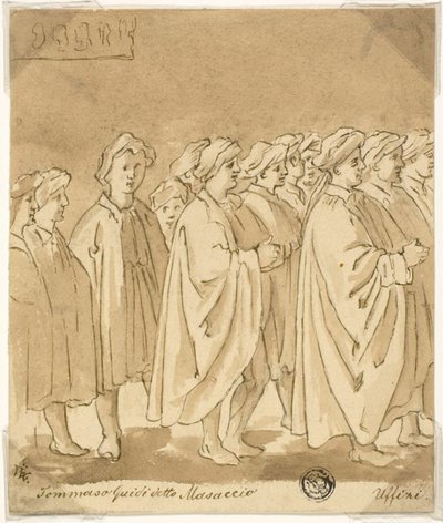 A figurák körmenete alkotó: Masaccio