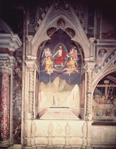 Vernio Chapel utolsó ítélete a Bardiból (friss) alkotó: Maso di Banco Giottino
