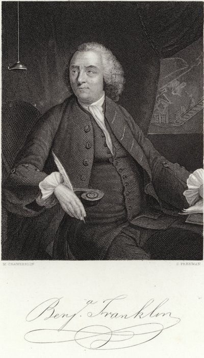 Benjamin Franklin alkotó: Mason Chamberlain
