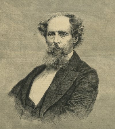 Charles Dickens, a Harpers Weekly számára alkotó: Mason and Co.