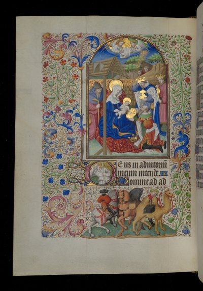 A bölcsek imádása alkotó: Master Dunois