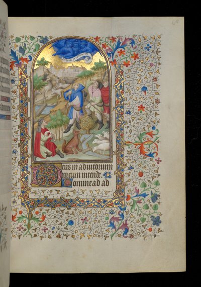 A pásztoroknak szóló igehirdetés alkotó: Master Dunois