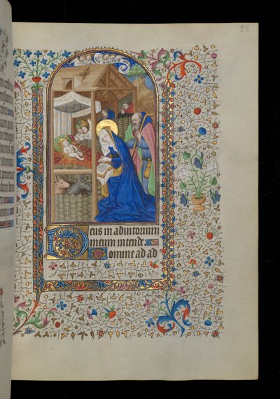 Születés alkotó: Master Dunois