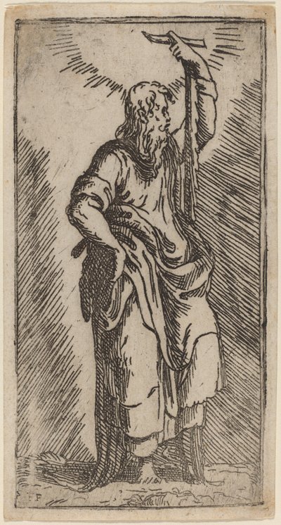 Szent Simon alkotó: Master F.P. after Parmigianino
