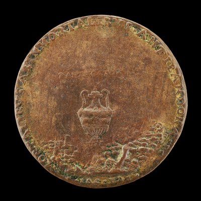 Váza tájban [fordítva], 1554. alkotó: Master IAC. URB.