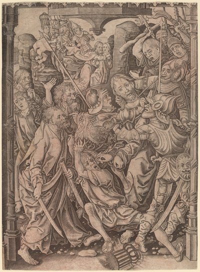 Krisztus árulása alkotó: Master I.A.M. of Zwolle