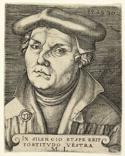 Luther Márton portréja alkotó: Master I.B.