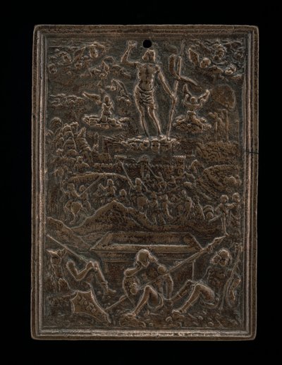 A feltámadás, c. 1500. alkotó: Master I.F.P.
