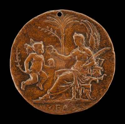 Allegorikus jelenet [fordítva], 16. század. alkotó: Master I.S.A.