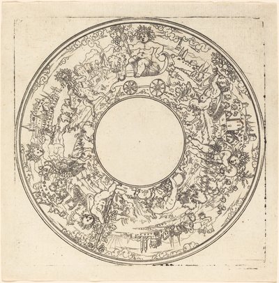Bacchus a kocsiban alkotó: Master IS.