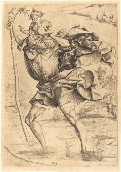 Szent Kristóf alkotó: Master MZ