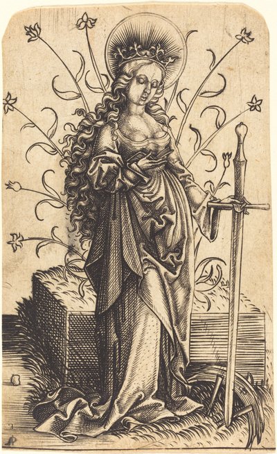 Szent Katalin alkotó: Master PW of Cologne