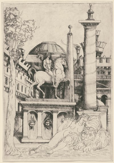 A szilárdság allegóriája (?) alkotó: Master of 1515