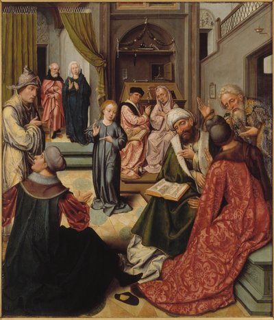 Krisztus az orvosok között, 1515. alkotó: Master of 1518.