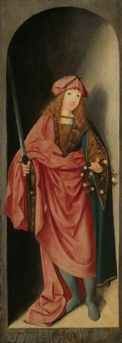 Szent Valerianus, 1490 körül (olaj, tábla) alkotó: Master of Brunswick