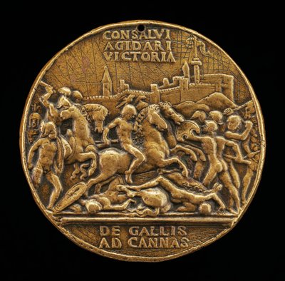 A cannaei csata [előlap], c. 1503. alkotó: Master of Coriolanus