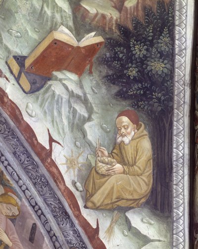 Olaszország, Piemont régió, Alessandria tartomány, freskó a Santa Maria Assunta-bazilika kápolnájában alkotó: Master of Crea
