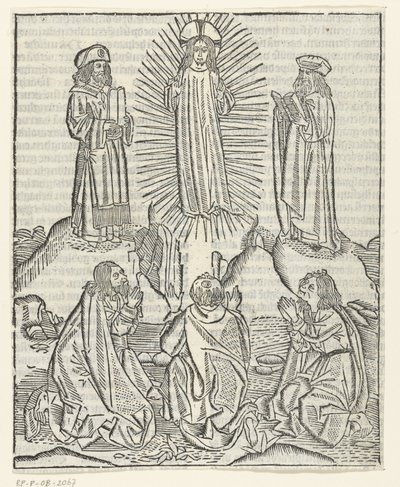 Krisztus színeváltozása alkotó: Master of Delft (attributed to)