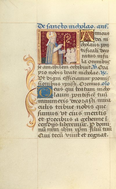 Szent Miklós alkotó: Master of Jacques de Besançon